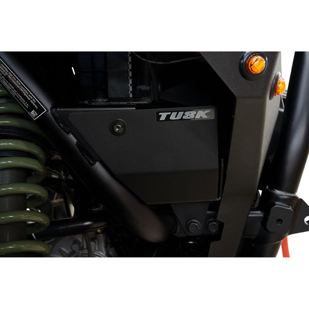 TUSK AC Line Shield underbody protection shows durable aluminum guard.