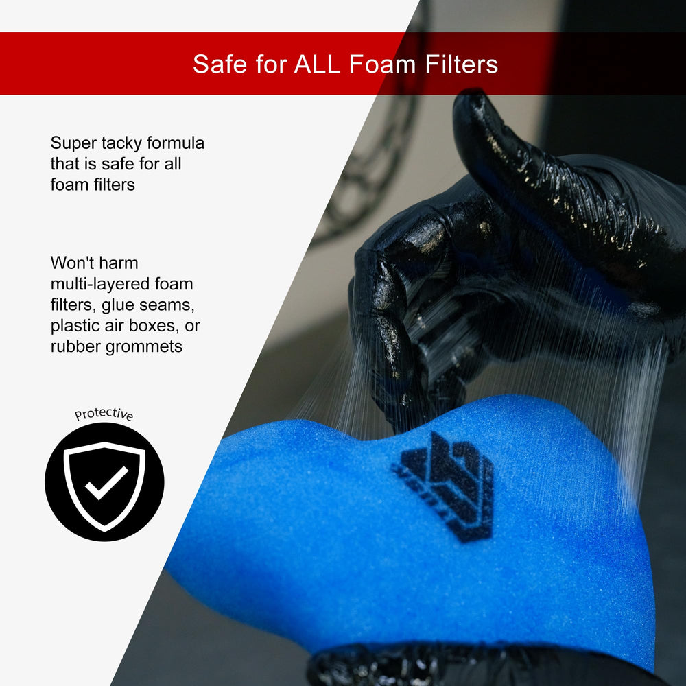 TUSK ATV UTV off-road use with foam filter oil for tougher dirt.