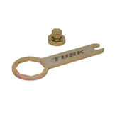 Tusk dual-chamber fork cap wrench outer 49mm for safe cap removal on KYB forks.