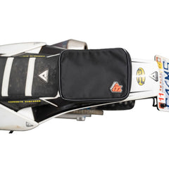 Tusk Fender Pack contents-organization shows versatile storage for tools and small gear.