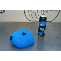 TUSK race-ready foam filter oil maintaining airflow under demanding conditions.