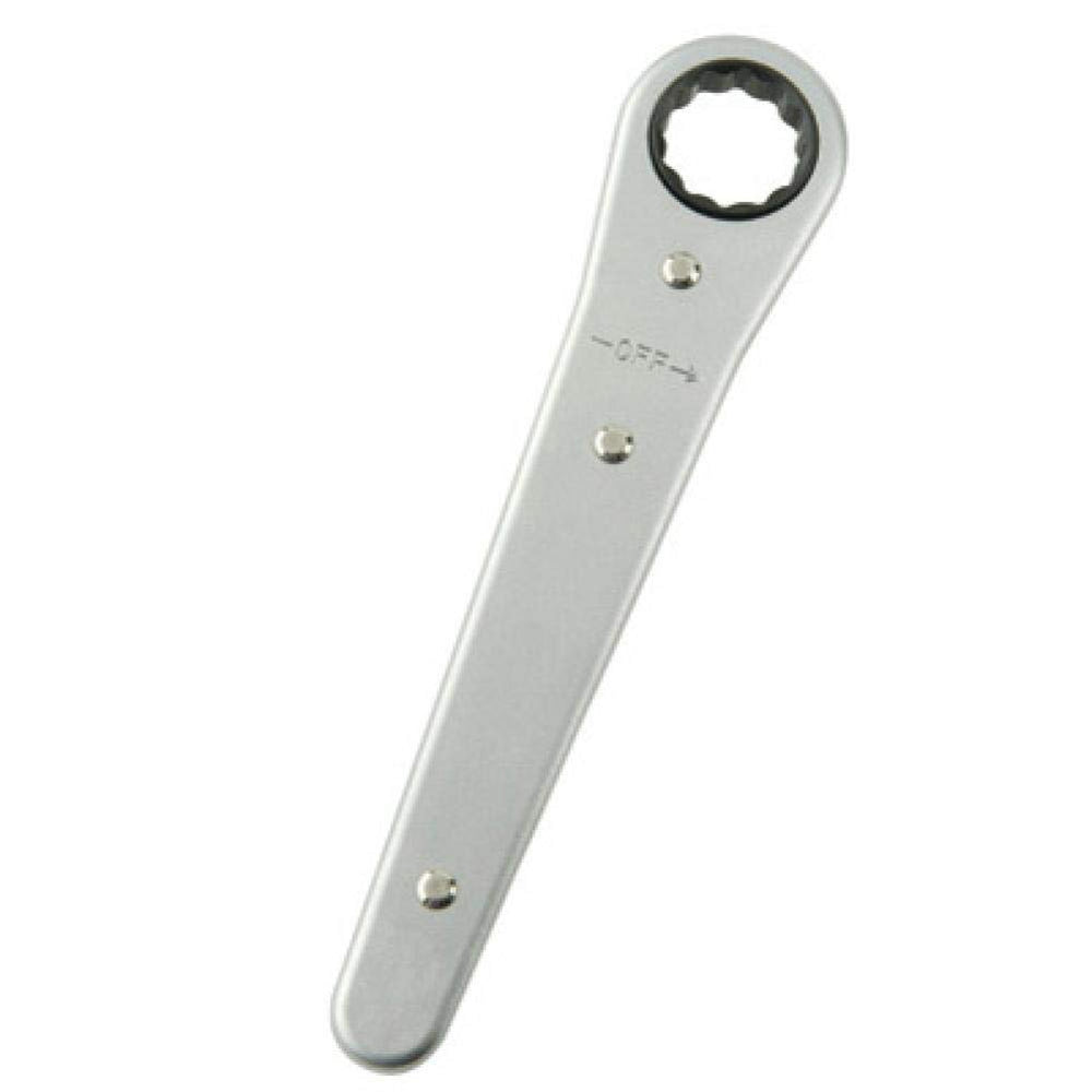TUSK ratchet spark plug wrench 13/16 inch enables fast service on powersports engines.