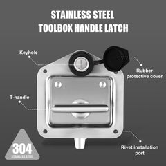 Tutor Auto 2-pack latch set with four keys for quick access.