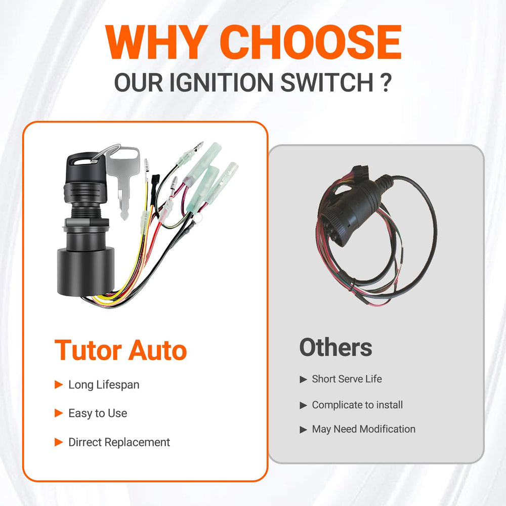 Tutor Auto brass contacts offer corrosion resistance for longer life.