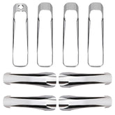 Tutor Auto chrome door handle covers on Dodge Ram 1500 front close-up highlight lasting shine