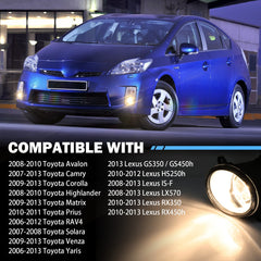 Tutor Auto fog light assembly for Toyota RAV4 supports safer night driving