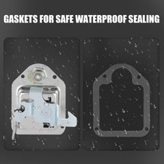 Eight mounting rivets simplify quick installation with Tutor Auto latches