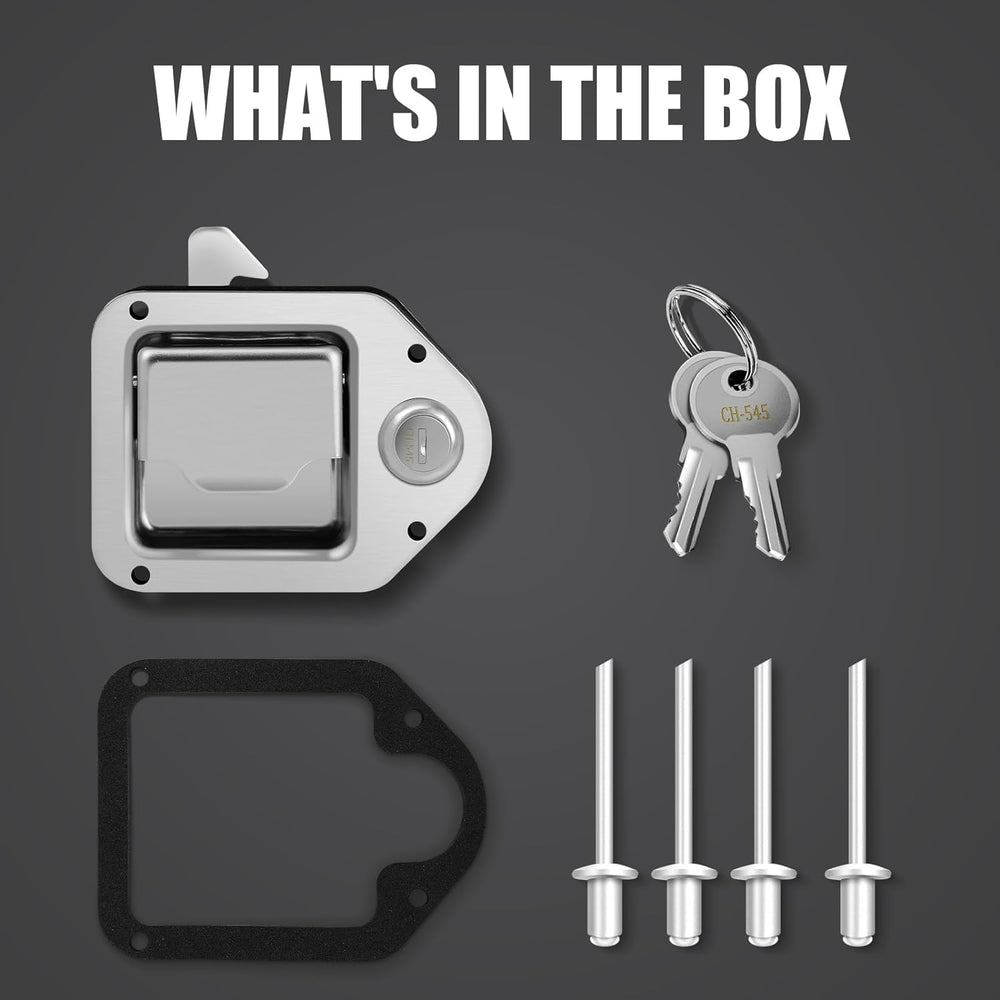 Outside dimensions 4-3/8 by 3-1/4 inches fit standard toolbox cutouts