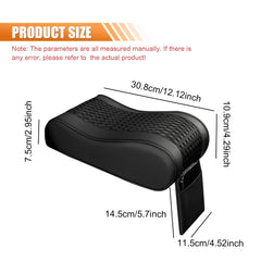 Tuxihapp memory foam core contours to your arm for support.