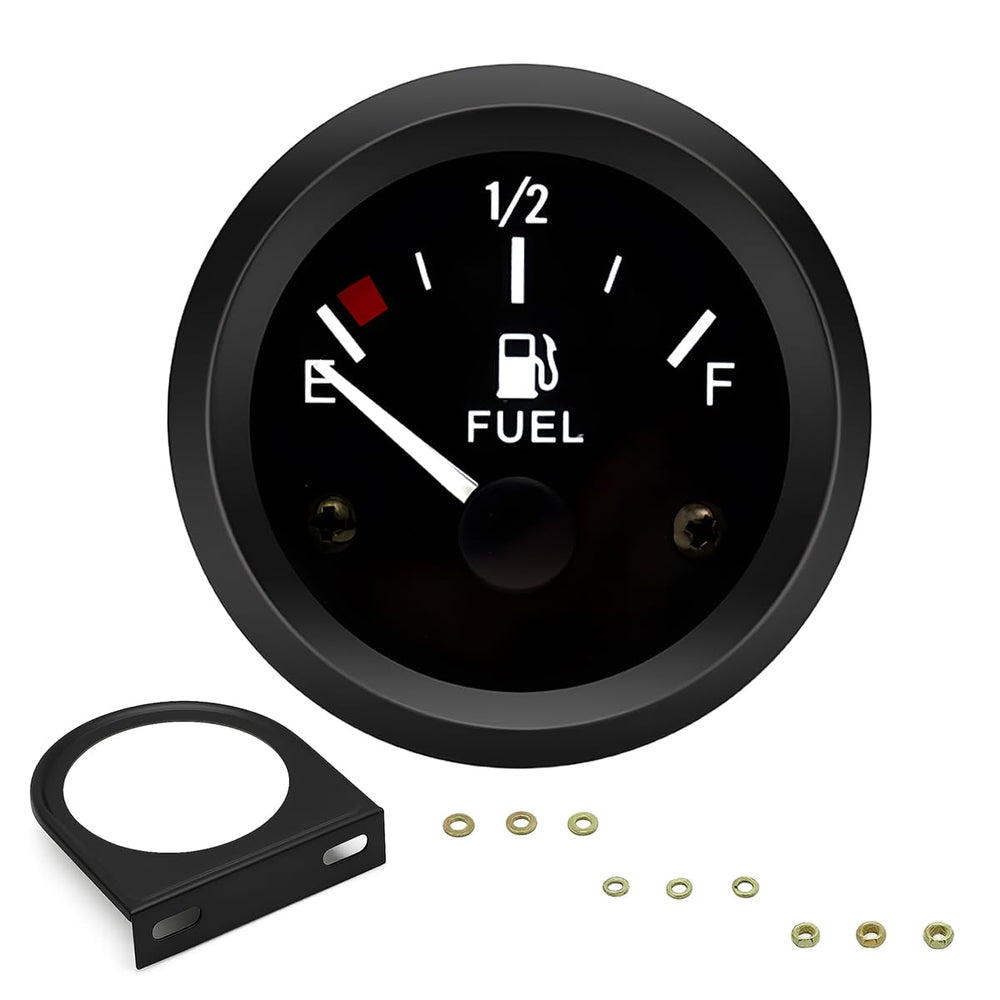 Tuxihapp fuel gauge dial face provides quick readings at a glance.