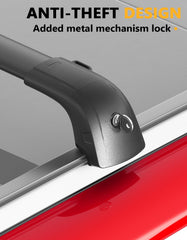 Tie-down loops on Tuyoung brackets help secure ladders and gear.