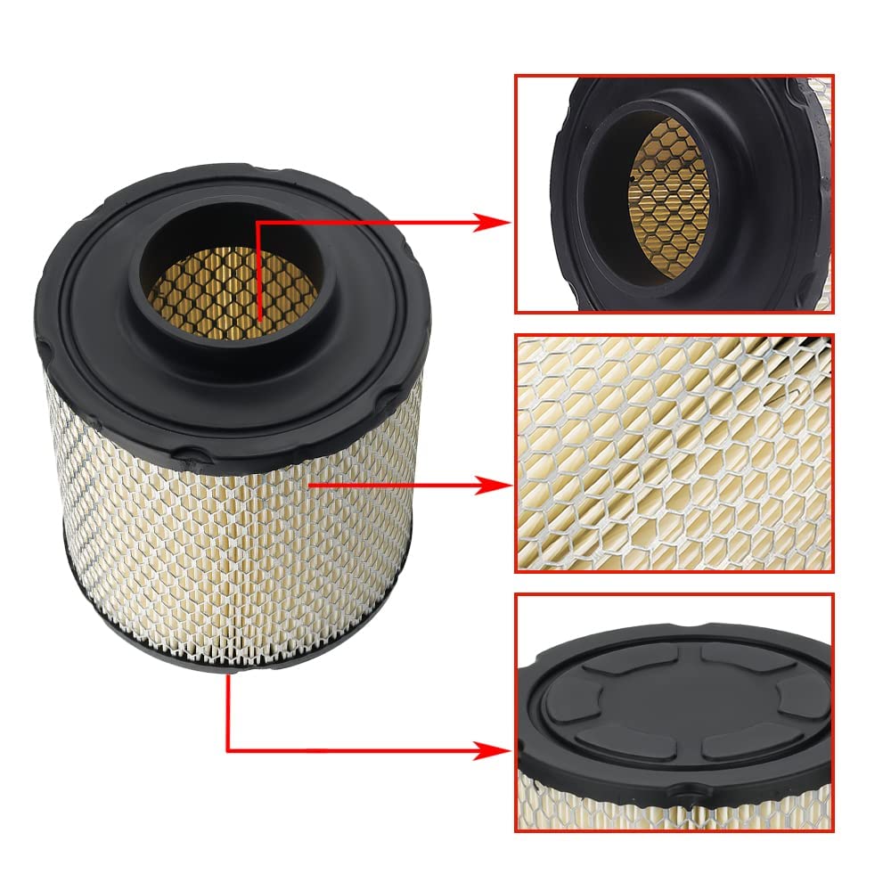 Tvent Polaris Ranger 570 air filter close-up pleats improve airflow