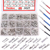 Twidec 290pcs connector pins set for diverse automotive terminals