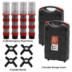 Twinkle Star flares kit storage case keeps components organized for quick emergency access.