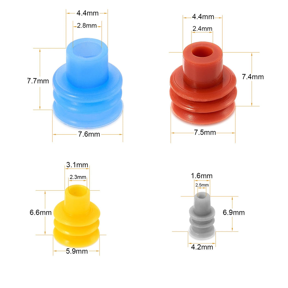Twippo self-lubricating silicone seals provide waterproof and dustproof protection.