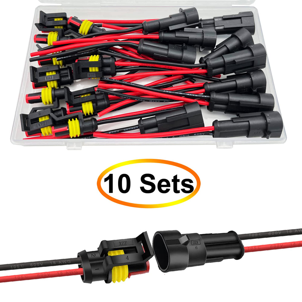 Twippo easy-installation connectors support crimping or soldering for a tidy wiring job.