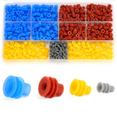 Twippo weather pack seals in a portable case for on-site wiring tasks.