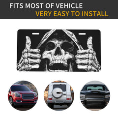 Twistmyst universal front plate cover doubles as garage or room décor.