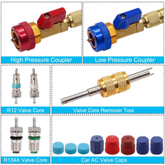 TWTADE dual-head remover tool for Schrader valve cores