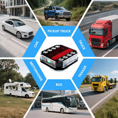 TWWFKK universal-fit lights work with cars, boats, and more.