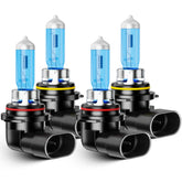TXBILMOO 9005 high-beam bulbs illuminate farther for safer night travel.