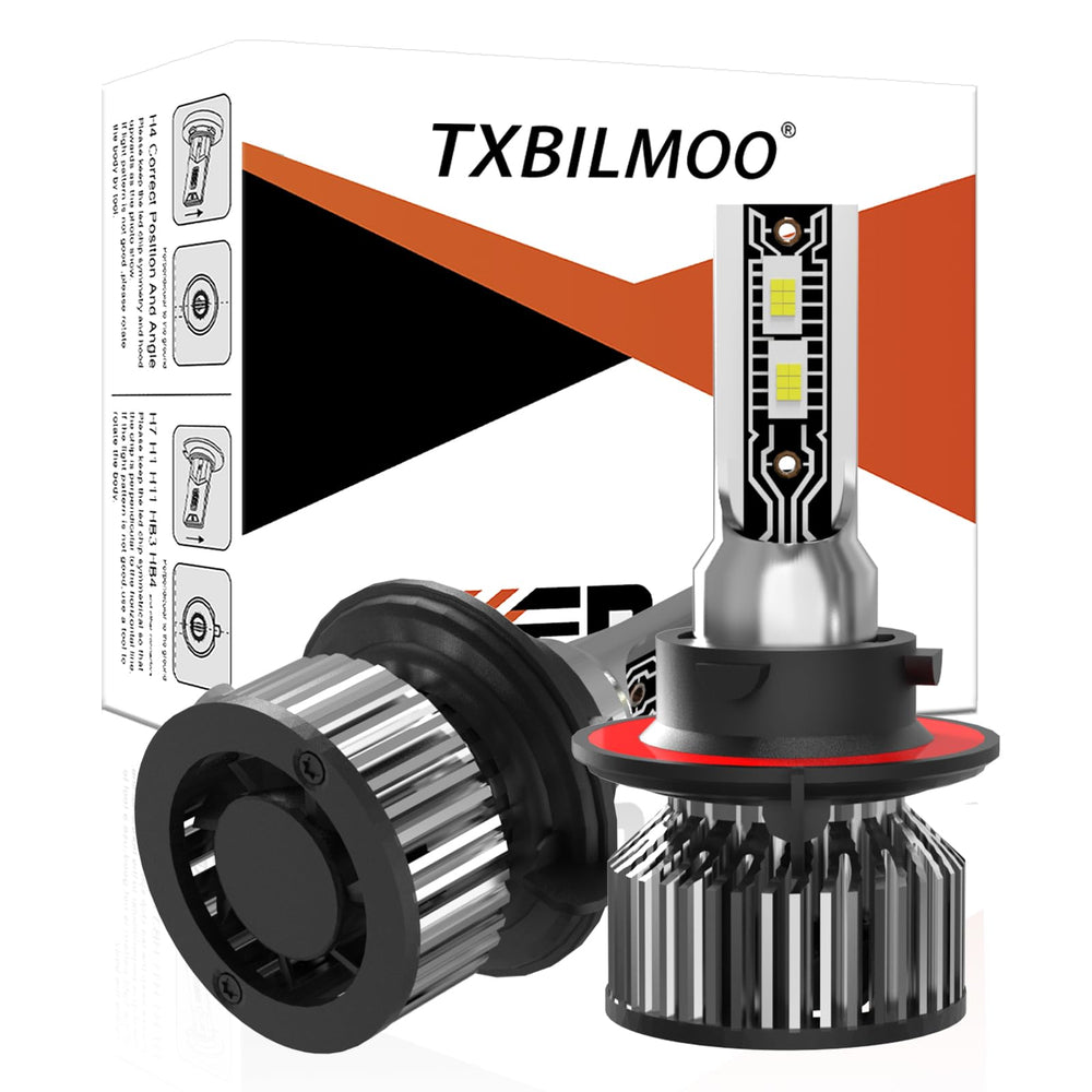 TXBILMOO 9008/H13 high-low bulbs for Ford F-150 improve nighttime visibility.