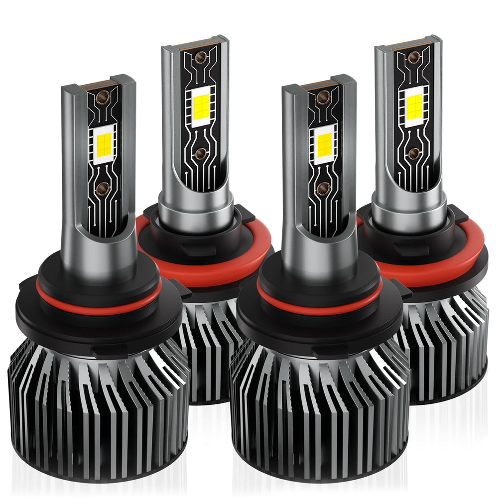 TXBILMOO Civic 2004–2015 4-pack packaging highlights ready-to-install bulbs for night use.