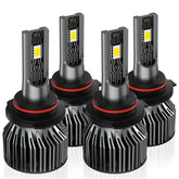 TXBILMOO Toyota Corolla high-beam 6500K white light for extended night visibility.