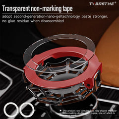 Tybasthe universal fit works with many car models and gadgets.