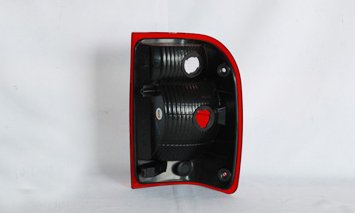TYC tail light assembly close-up for Ford Ranger shows lens quality and fit.