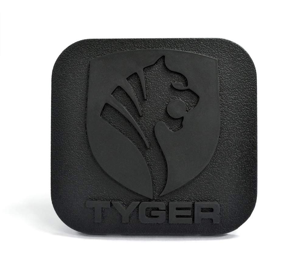 Black powder-coated finish for lasting corrosion resistance.