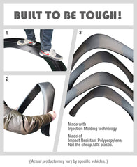 Tyger Auto fender flare installation hardware enables easy no-drill mounting