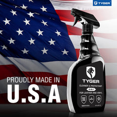 Tyger Auto made in USA label signals domestic production and quality.