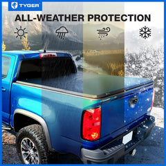 Tyger Auto T3 soft tri-fold cover installation kit simplifies mounting.