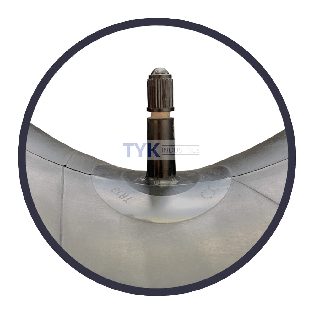 KR14/15 multi-fit tire chart showing compatible sizes for TYK tubes.