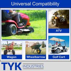 TYK Industries valve stem seal and factory inflation test indicating quality control