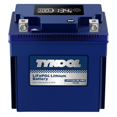 TYKOOL LFP14AH-BS-PRO front view shows compact, lightweight design for easy installation.