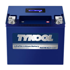 TYKOOL LFP30L-BS-PRO front view highlights compact size for easy mounting and high output starts.