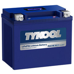 TYKOOL LFP30L-BS-PRO side view shows rugged build for tough rides.