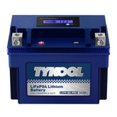 TYKOOL YTX9-BS-PRO packaging close-up for rugged rides.