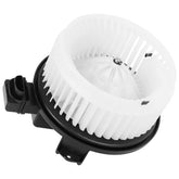 Tnyeobae AC heater blower motor assembly for Ford Edge, front view showing fit and air flow