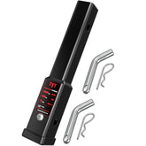 TYT 12-inch hitch extension angled view for extended trailer reach.