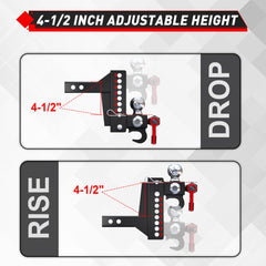 TYT double security lock system with caps protecting against moisture and dust