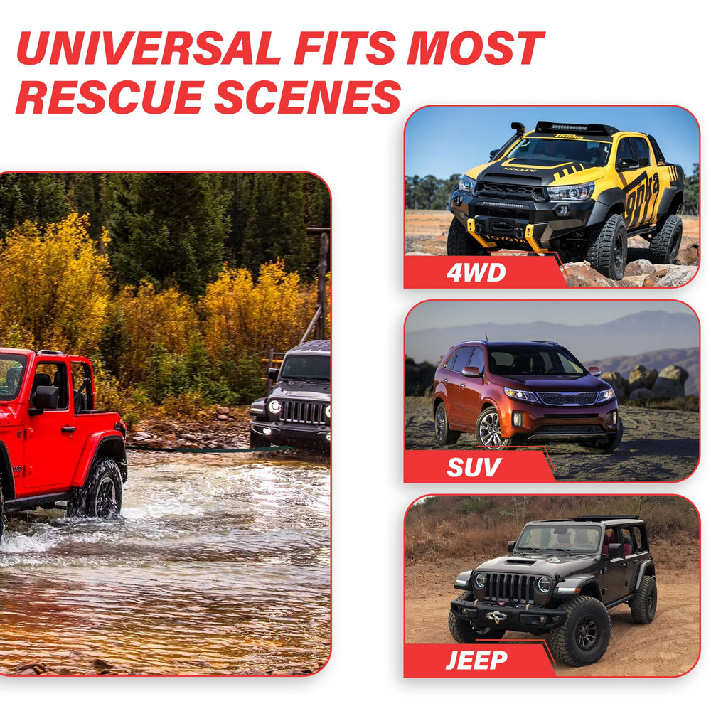 TYT ready-to-use winch setup showing quick off-road recovery readiness.