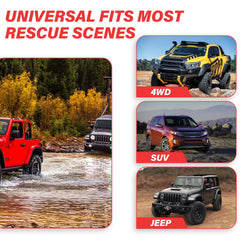 TYT ready-to-use winch setup showing quick off-road recovery readiness.
