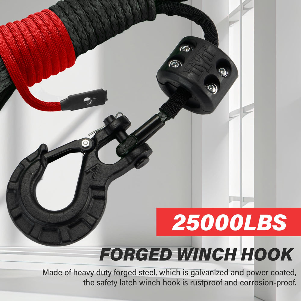 TYT reflective safety pull strap improves visibility during night recoveries.