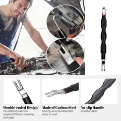 Tzuoen 5-piece kit includes compact pliers for portable car repairs.