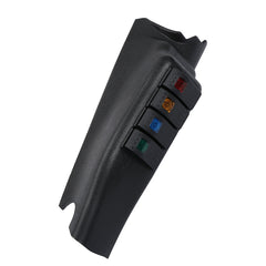 u-Box left side A-pillar switch pod textured black finish matches interior