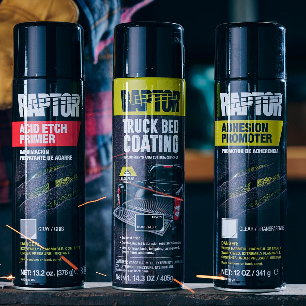 U-POL Raptor primer for galvanized steel and aluminum resists rust and corrosion.