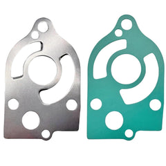 Lower water pump gasket seals the lower section against vibration